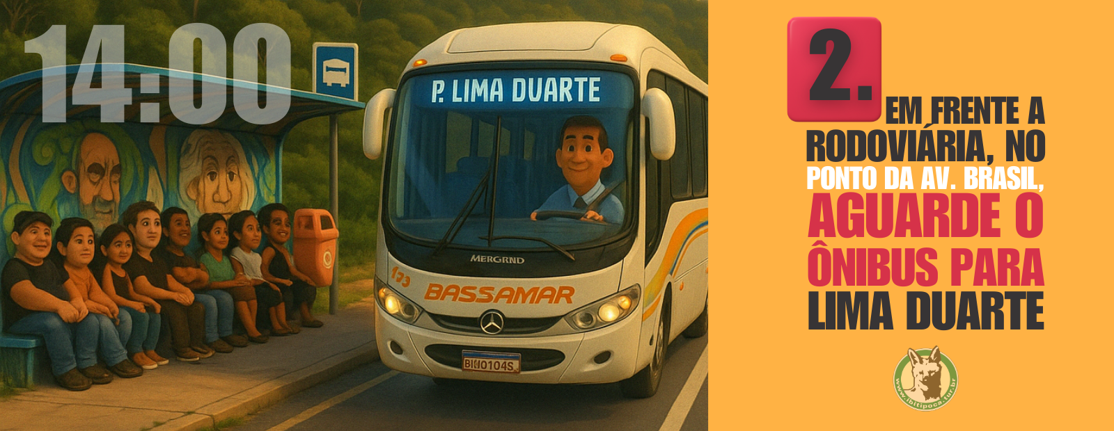 3 como chegar de onibus